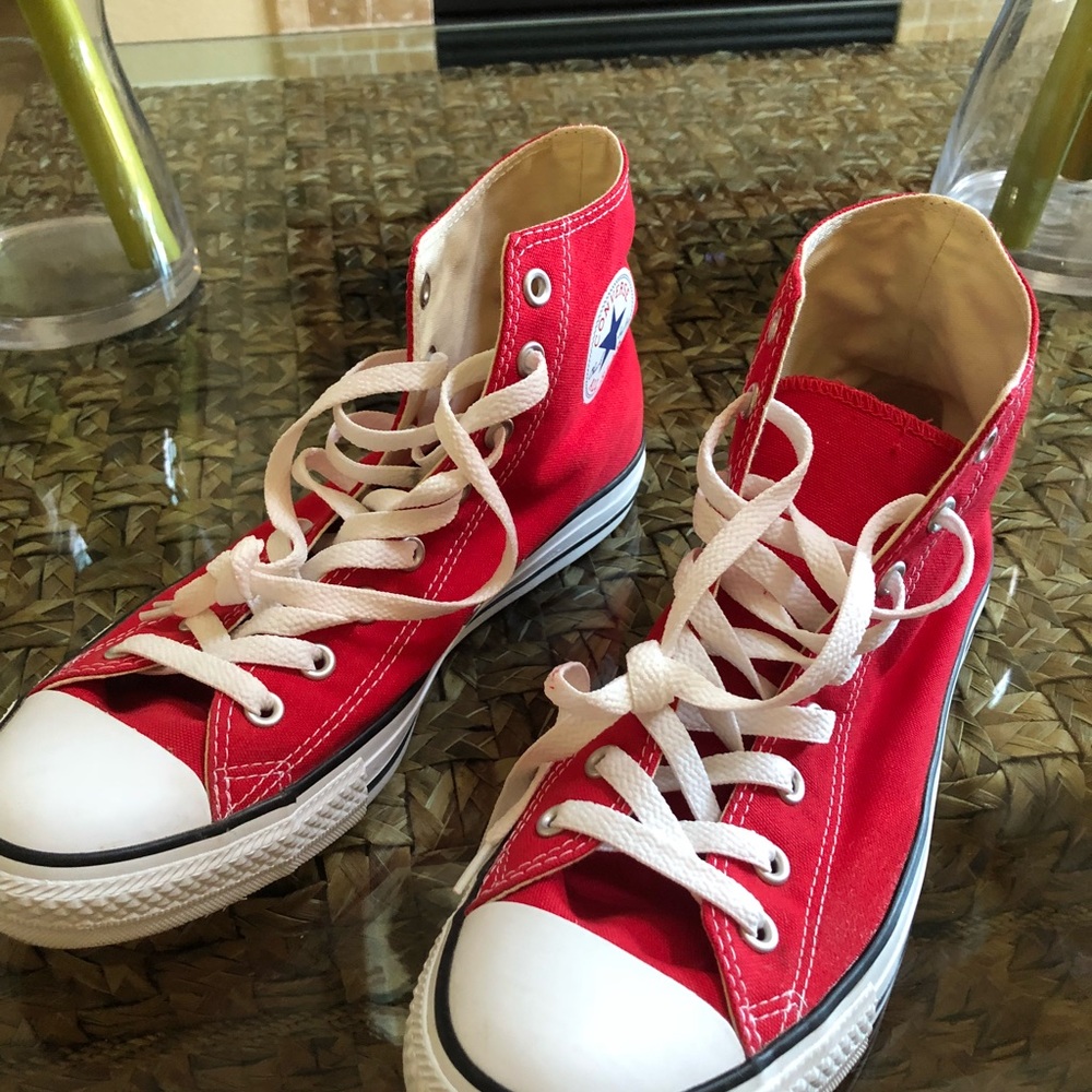 Converse High Tops Red men’s 9.5